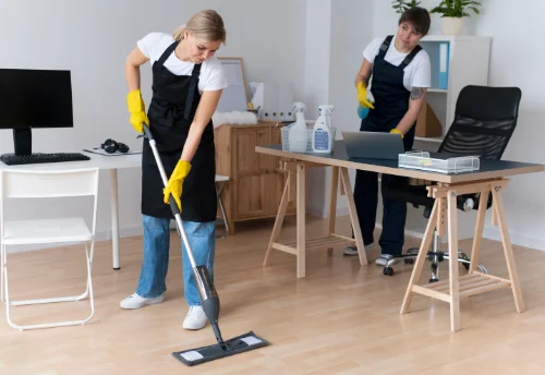 Nettoyage de bureau professionnel à Fleuré